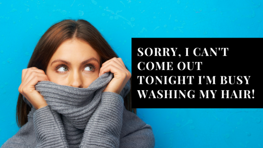 My worst procrastination - Wig washing!