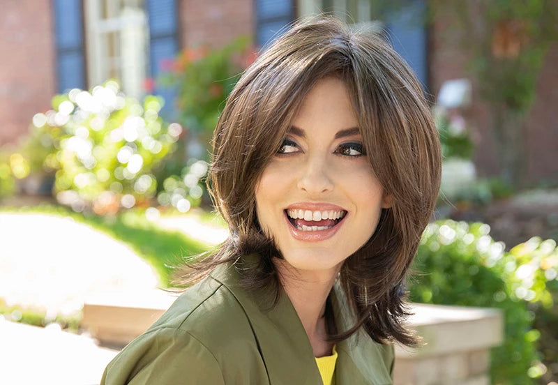 Envy wig rose in brown