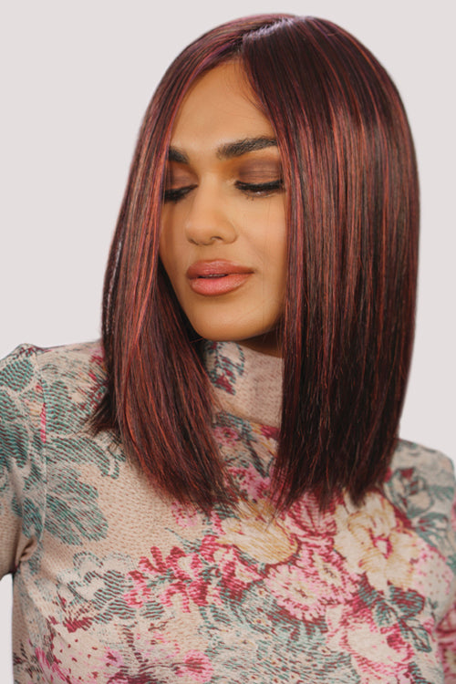 hair world Chelsea in black cherry