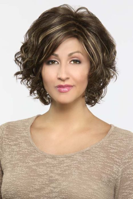 Brown short wig By Henry Margu