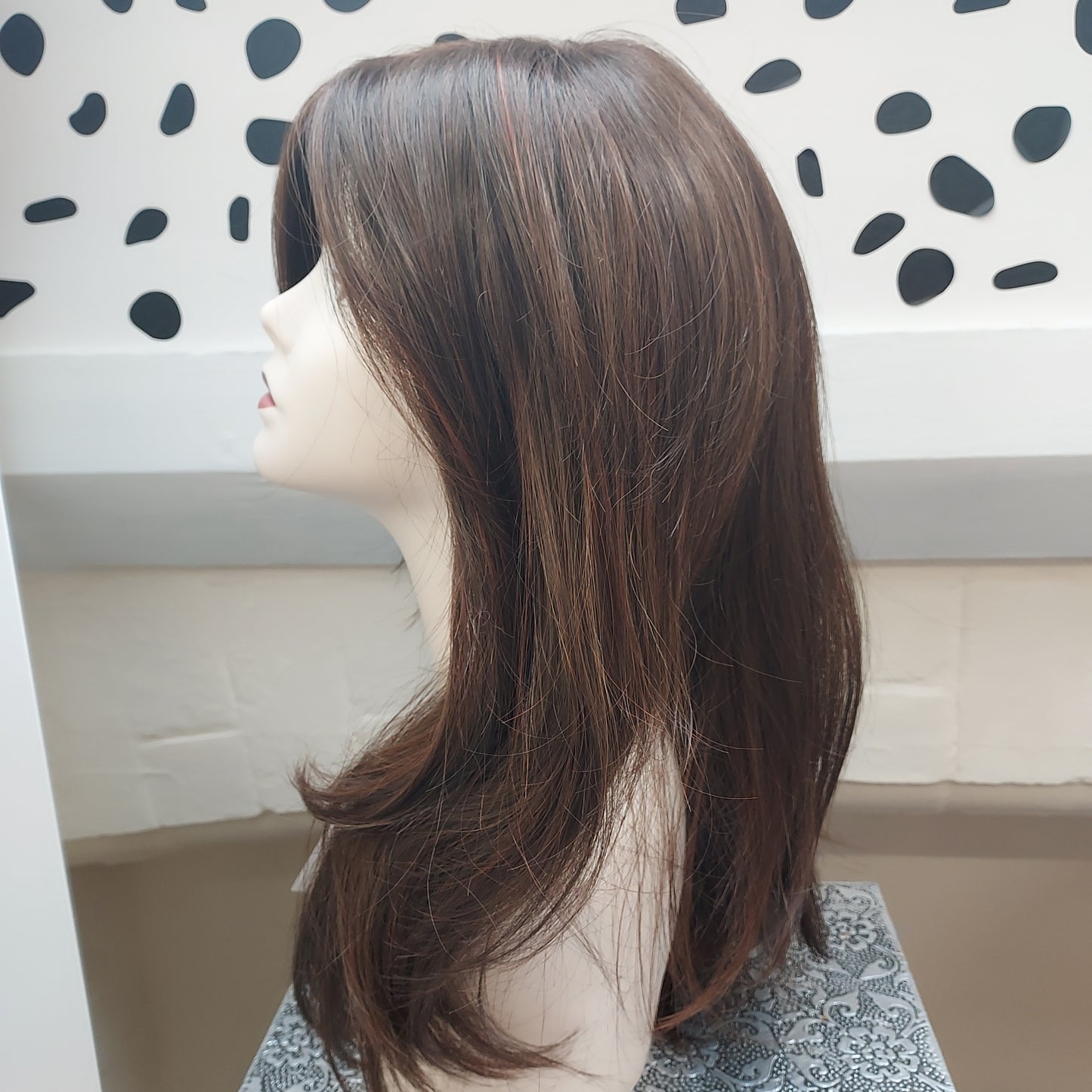 Alessandra synthetic wig in 6/33 by Jon Renau