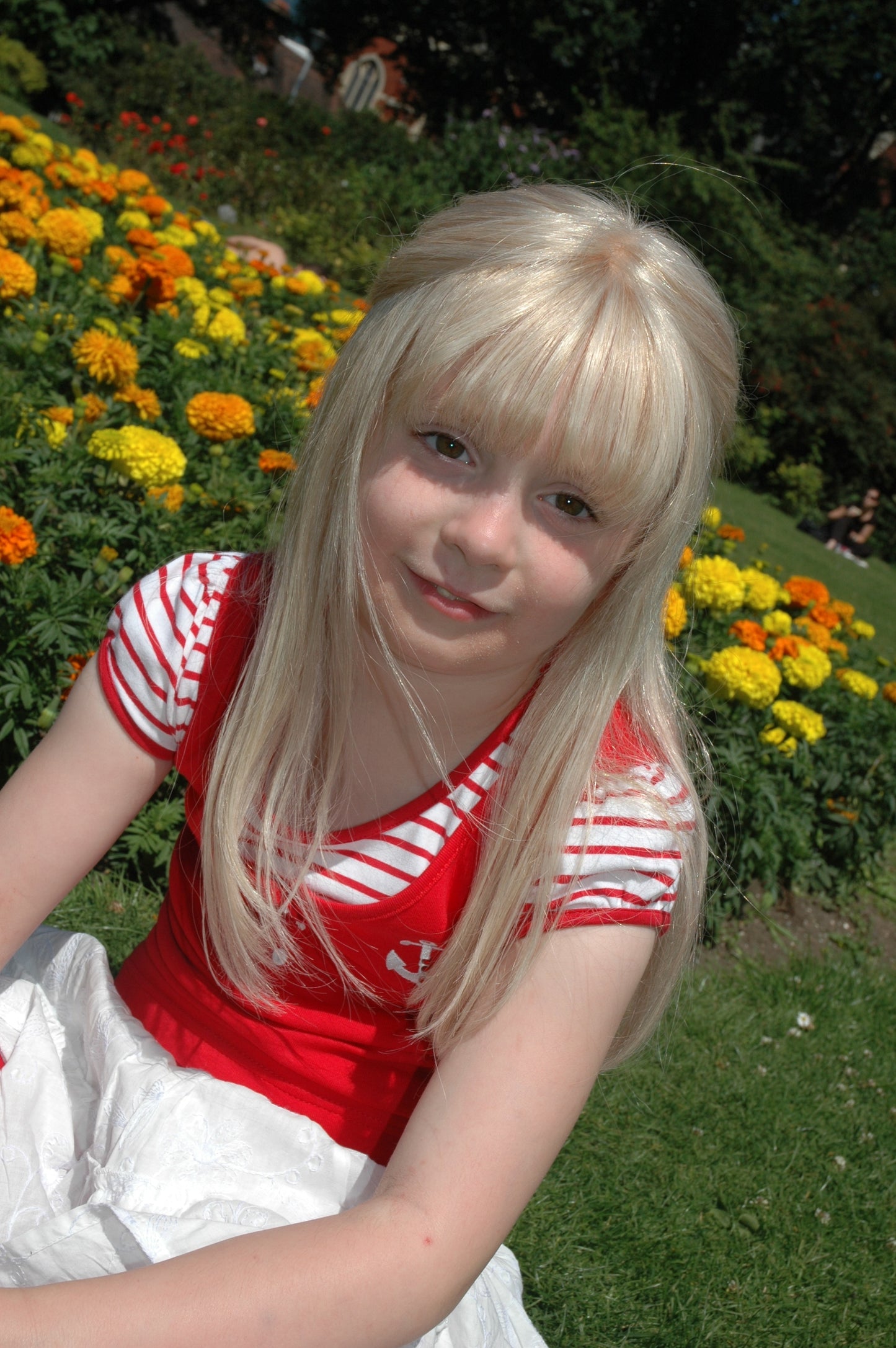 Sapphire childs Human hair wig