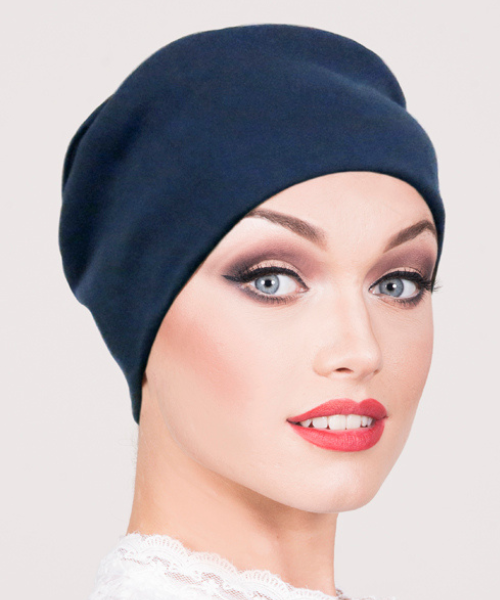 Anna Hat in Navy - Headwear by Hairworld