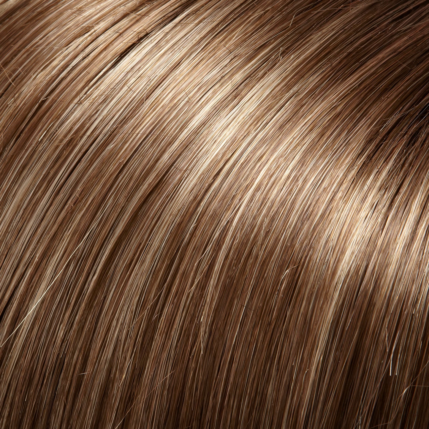 Close-up of brown hair strands