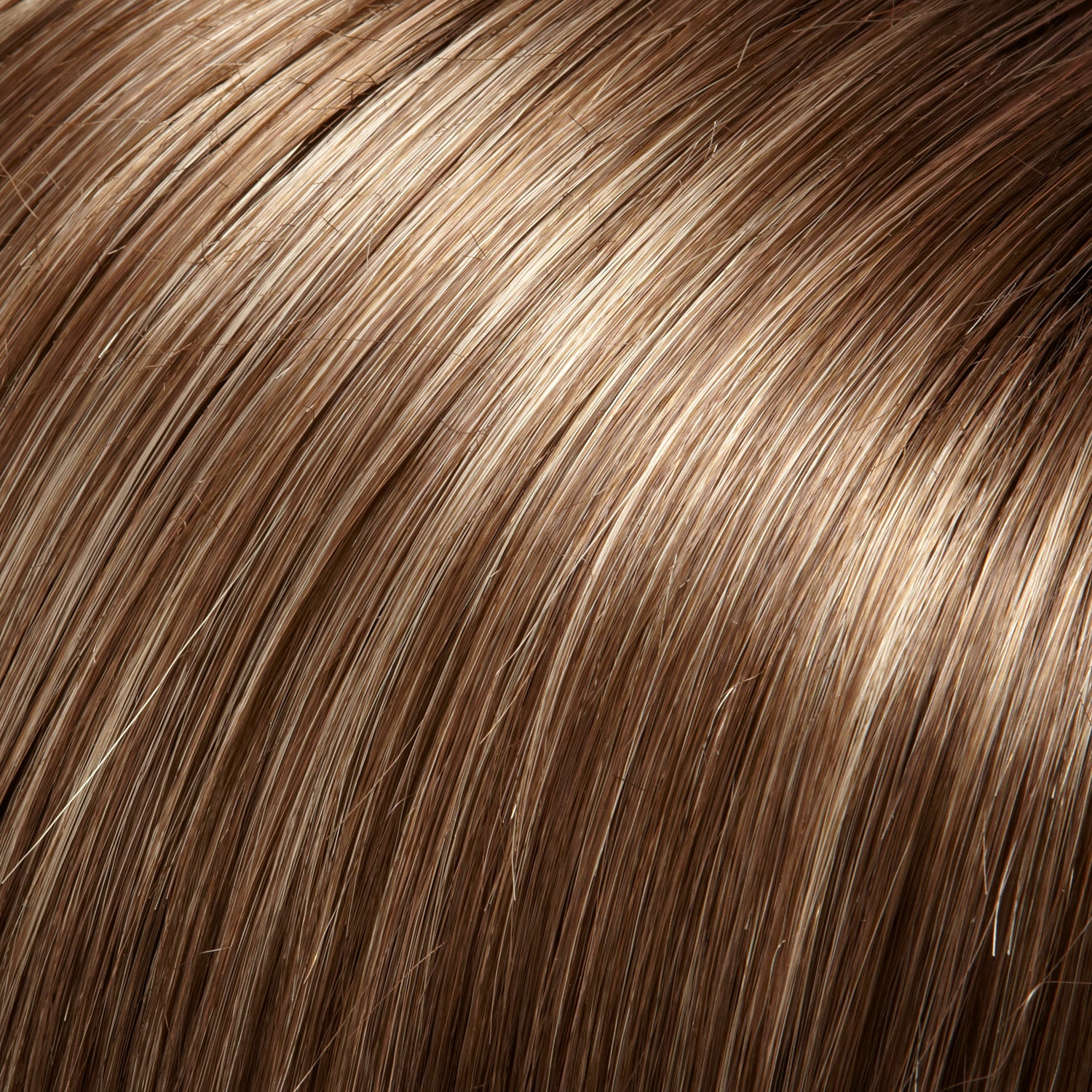Close-up of brown hair strands