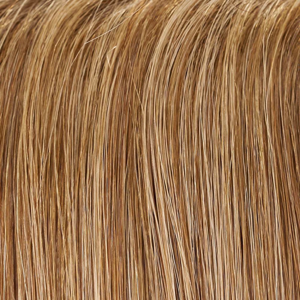 Close-up of brown hair strands