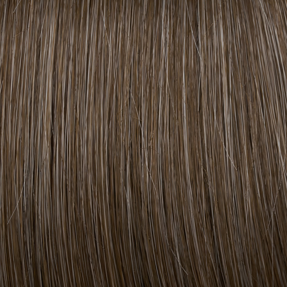 Close-up of brown hair strands