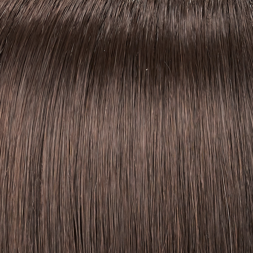 Close-up of brown hair strands