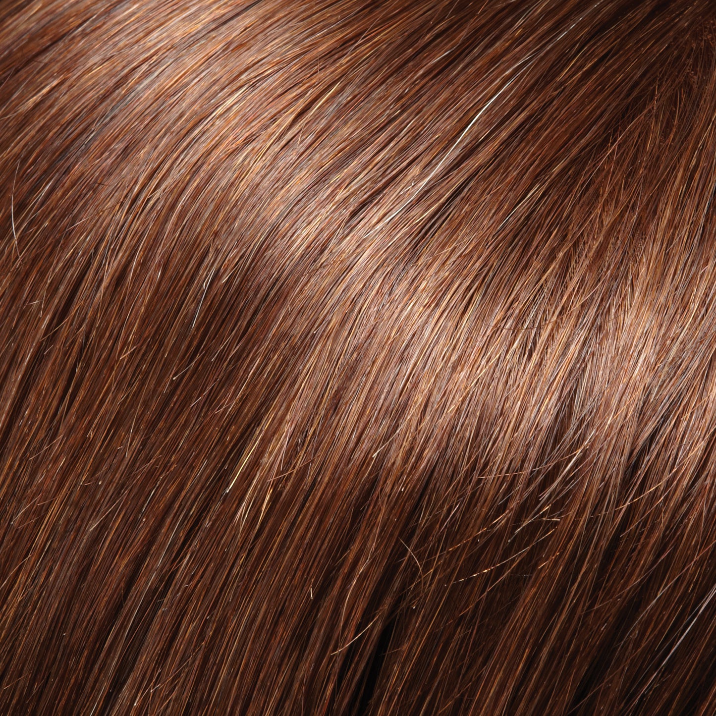 Close-up of brown hair strands