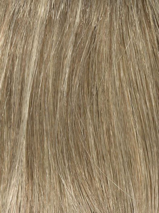 Close-up of light brown hair strands