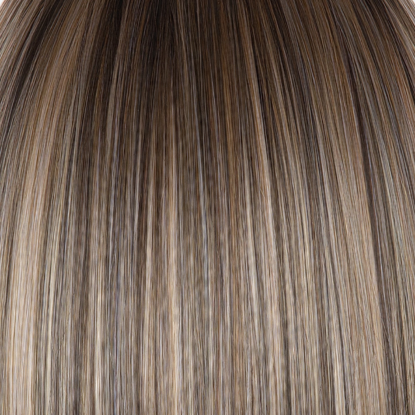 Close-up of brown hair strands