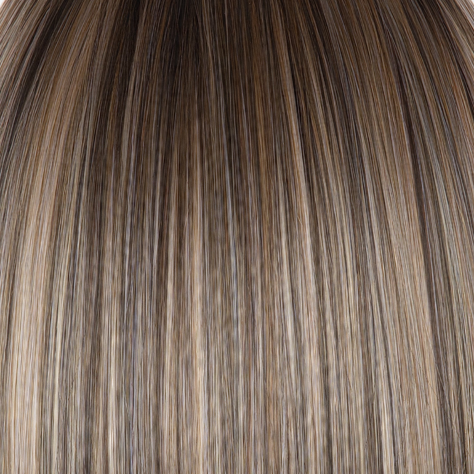 Close-up of brown hair strands