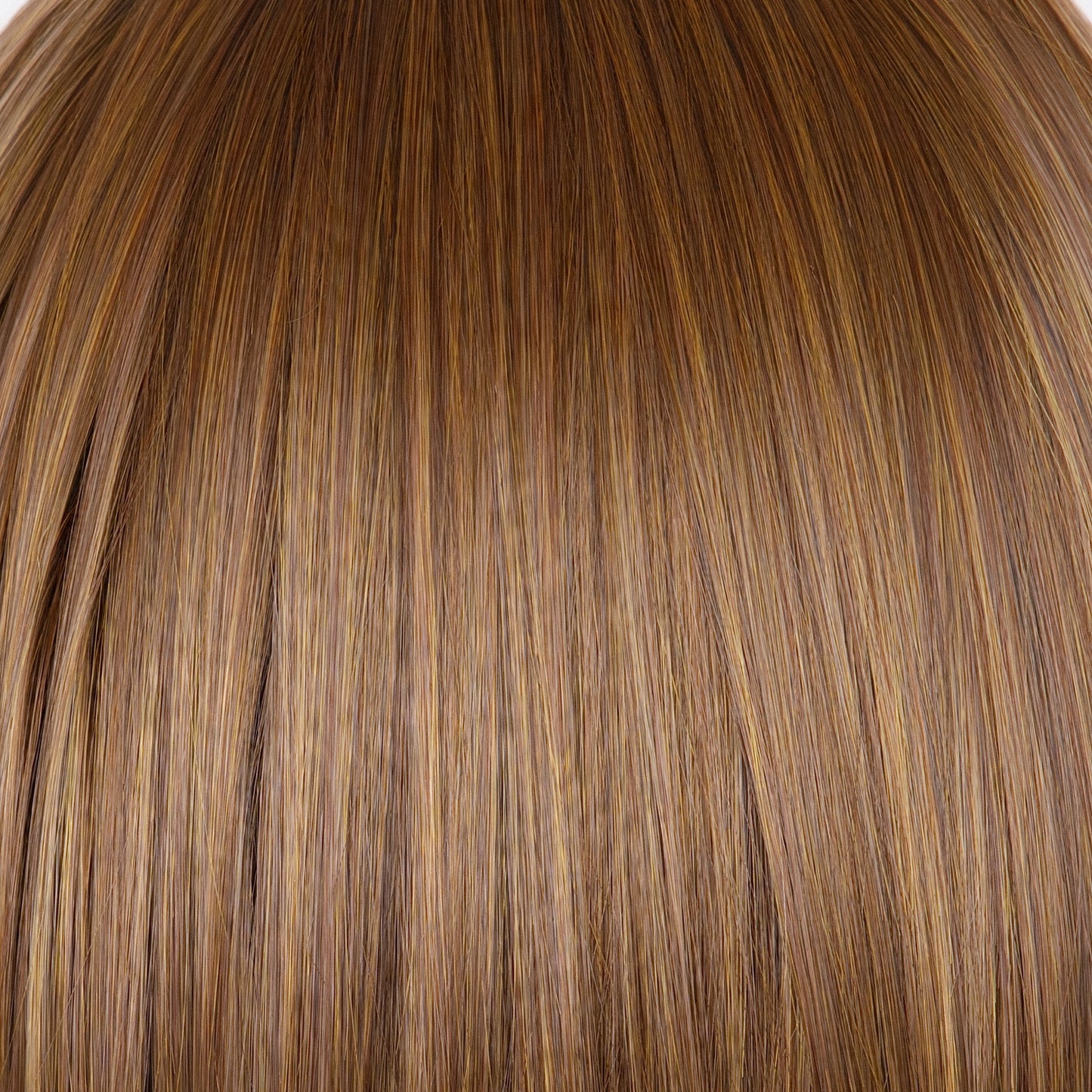 Close-up of brown hair strands