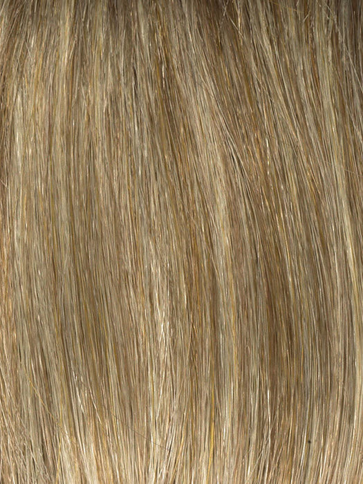 Close-up of light brown hair strands
