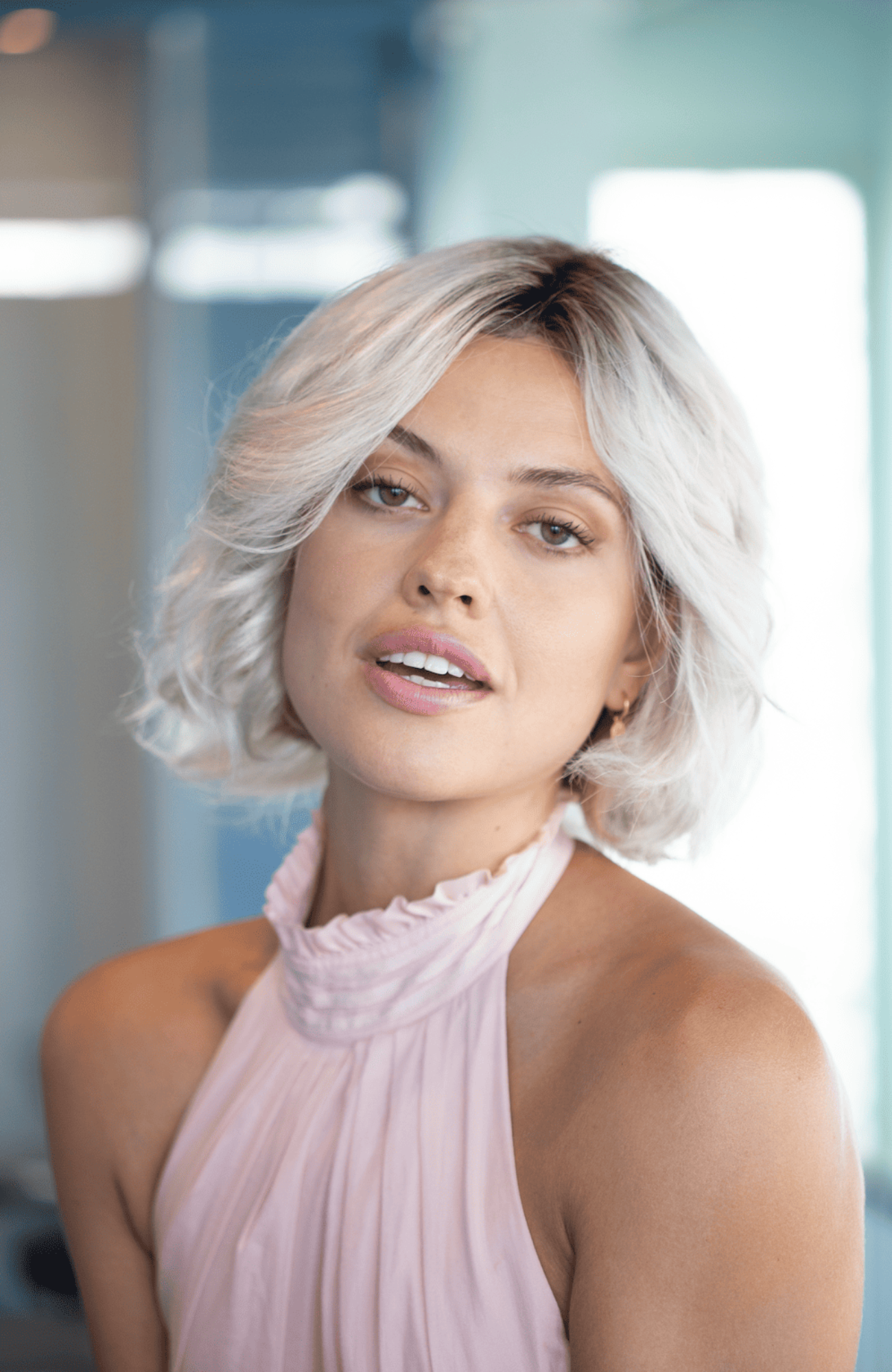 silver sands Dawn, petite wig company 