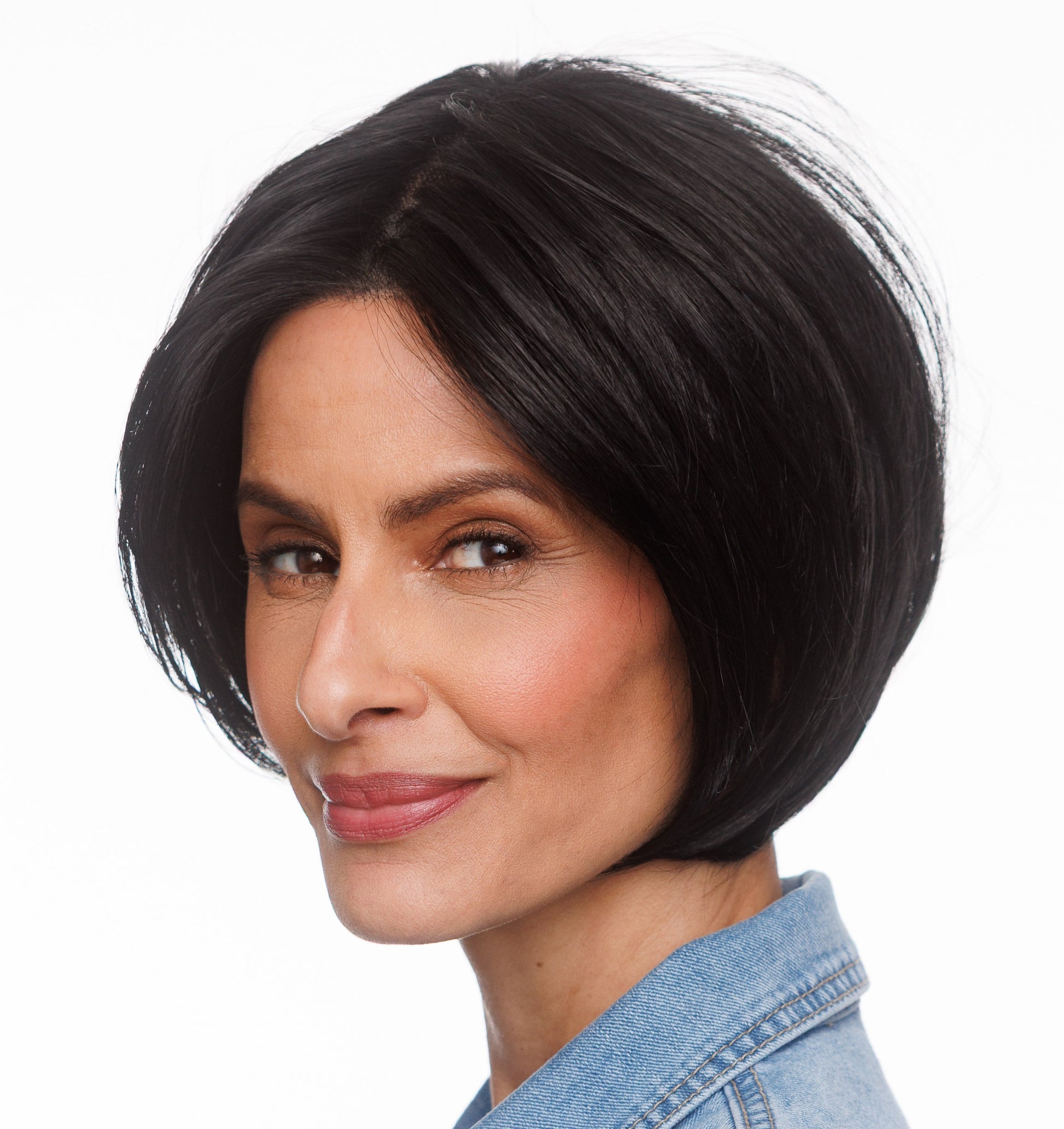 Emilla wig side view 