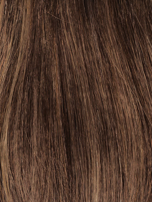 Close-up of brown hair strands
