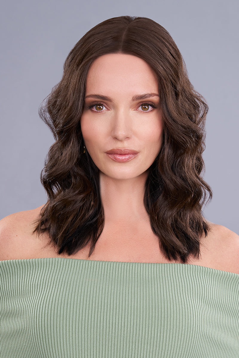 Top Trend Lace HD Synthetic Wavy 14” - Jon Renau Toppers