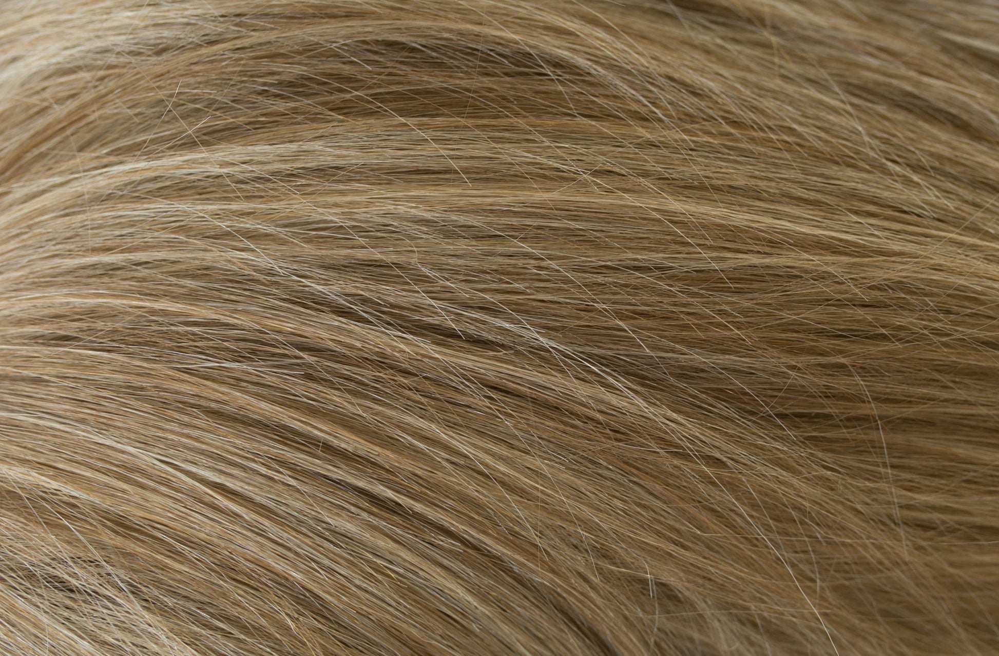 Close-up of brown hair strands