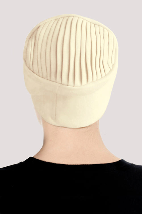 Anna Hat in Cream - Headwear by Hairworld
