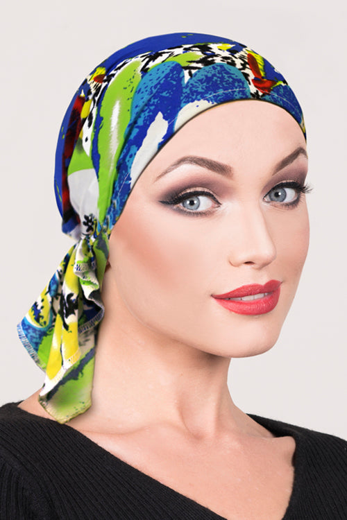 Mia Bandana in Abstract - Headwear by Hairworld