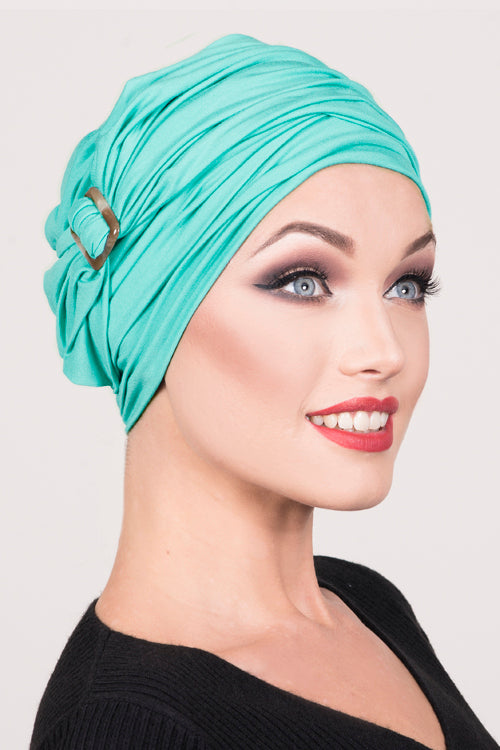 Milan Hat in Turquoise - Headwear by Hairworld