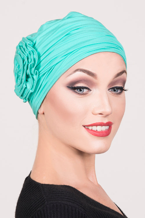 Sorrento Hat in Turquoise - Headwear by Hairworld